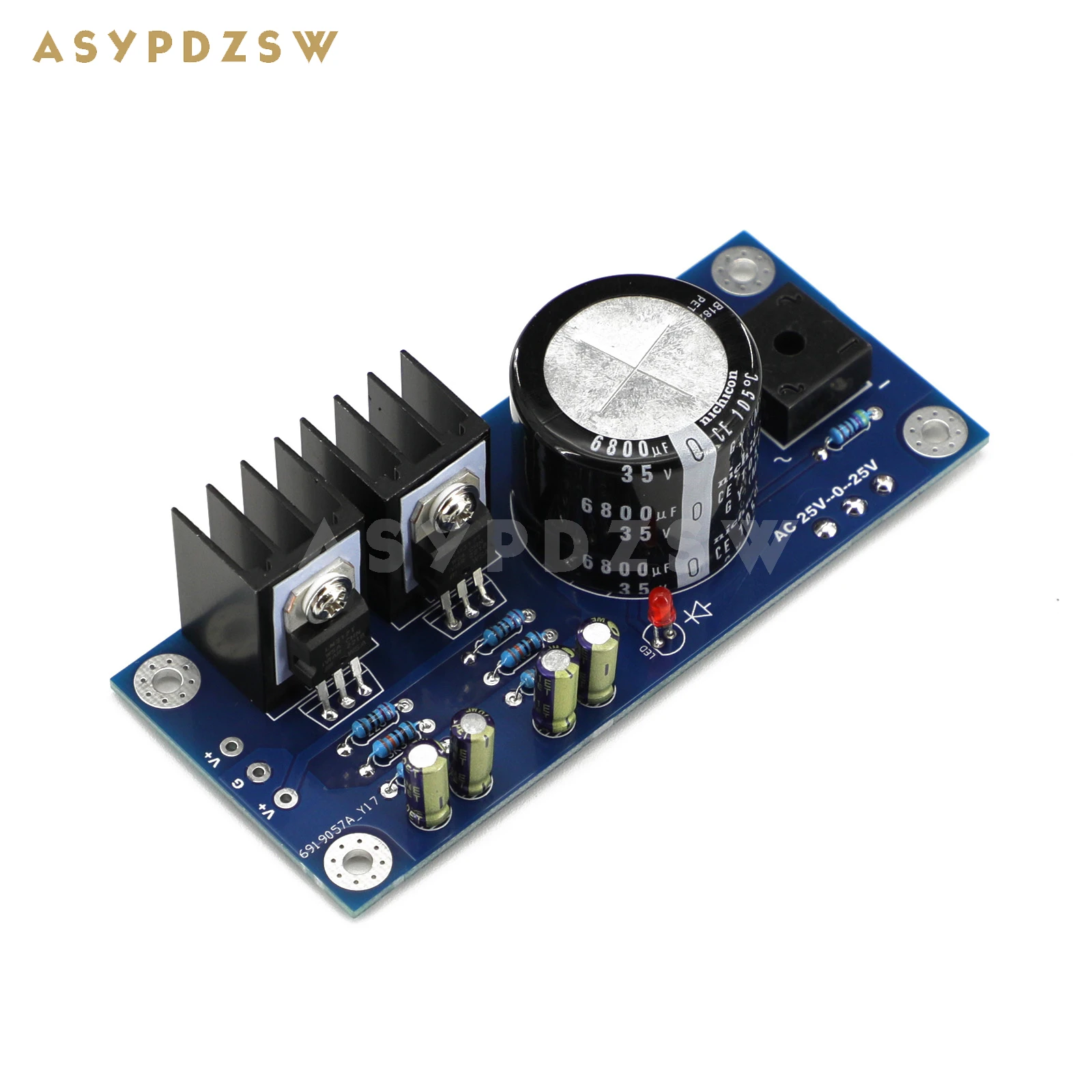 LM317-NAIM HICAP Regulated power supply DIY Kit/Finished board For NAIM Phono amplifier 24V+24V