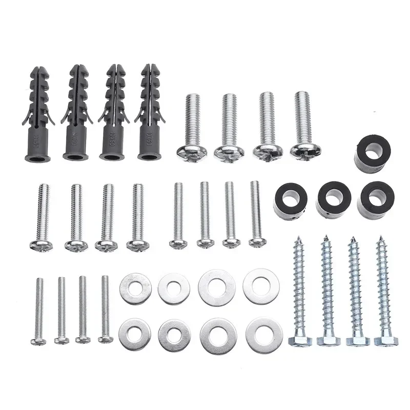 Hot TV Mount Hardware Kit Universal VESA Wall Mount Screw Washer Spacer Pack (M4 M5 M6 M8 M10) for TV and Monitor Mounting