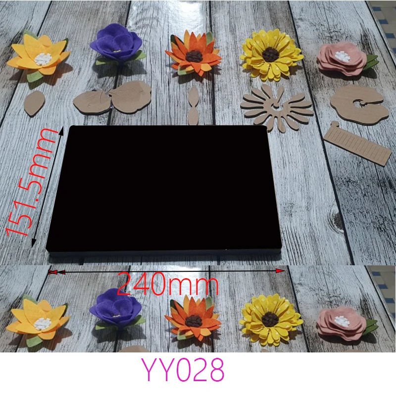 

Decorative Flower Wooden Dies Suitable For Common Die Cutting Machines On The MarketLarge Die Cut, Bundle Of Flowersyy-028 Dies