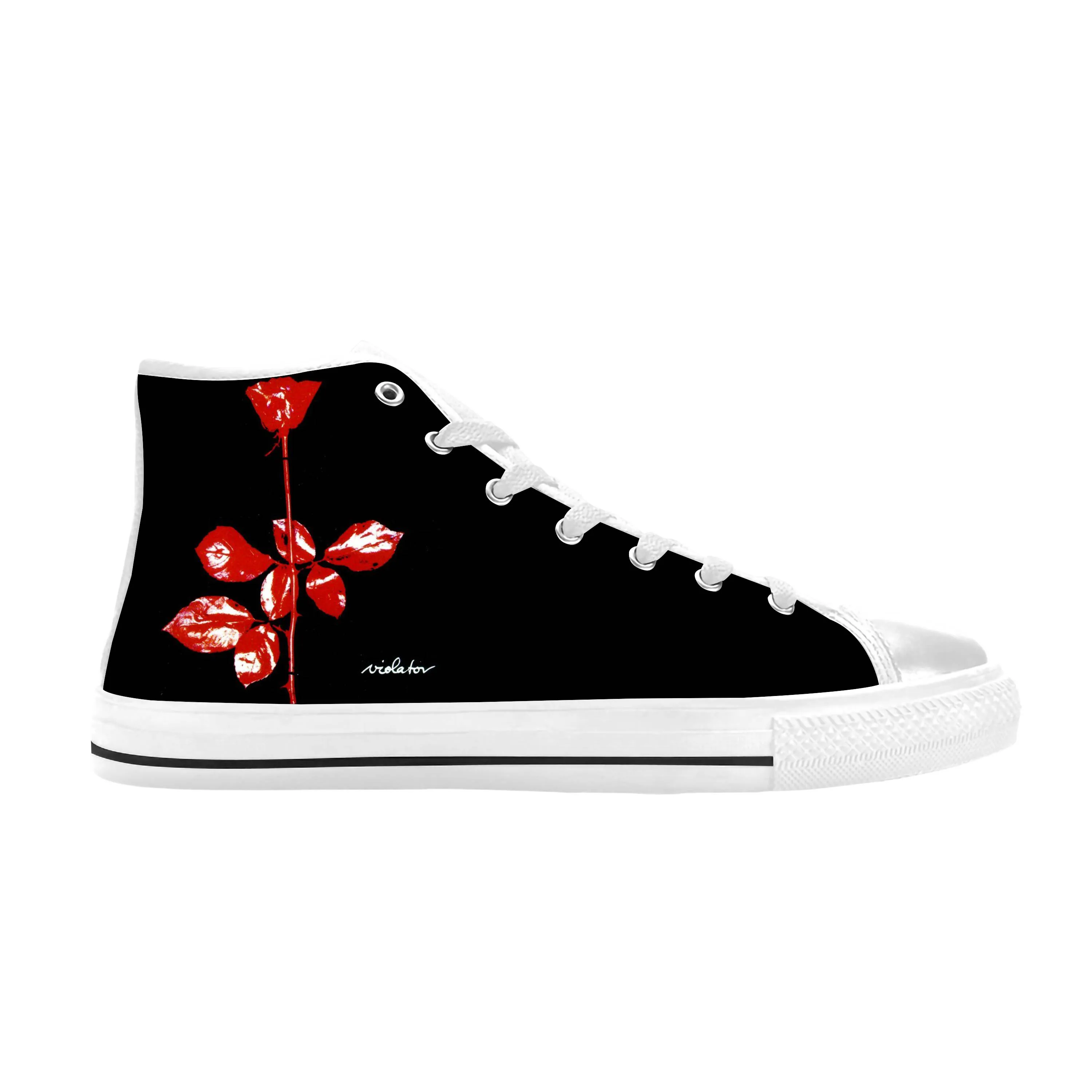 

Modes Electronic Rock Music Band Singer Depeche Casual Cloth Shoes High Top Comfortable Breathable 3D Print Men Women Sneakers