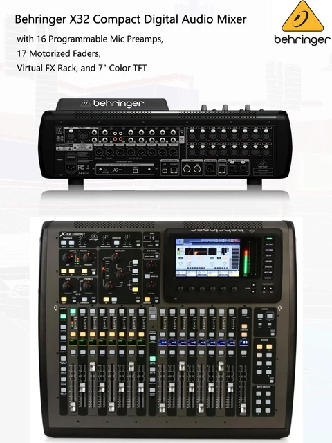 Behringer X32 Compact - Digital Mixer with MIDAS Preamps