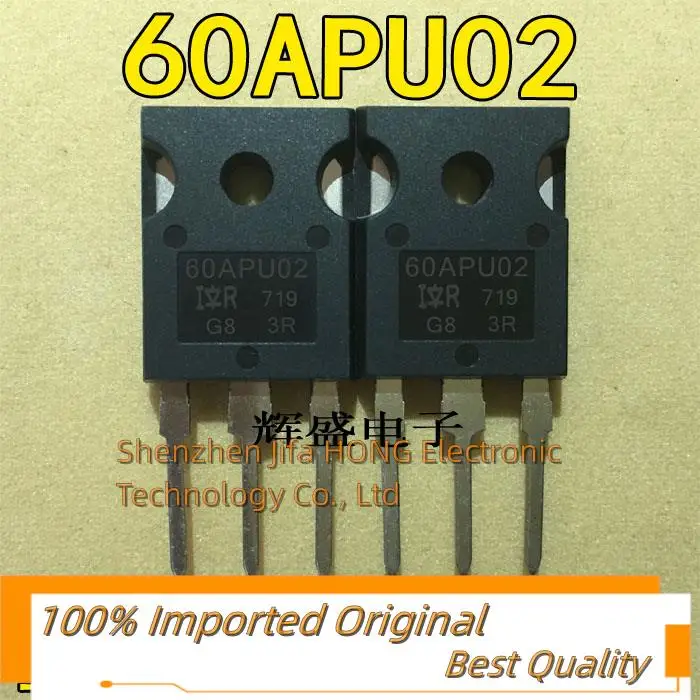 

10 шт./партия 60APU02 60A/200V TO-3P импортное Оригинальное лучшее качество