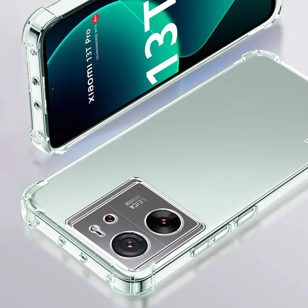 Shockproof Clear TPU Silicone Airbag Phone Case