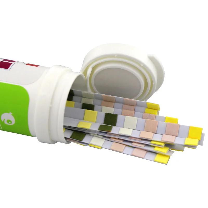 Aquarium Test Strips Aquarium Water Quality Testing Agent Fish Tank 6 In 1 Water Quality Test Strips Aquarium PH NO3 NO2 CL GH KH Test Meter Paper Monitor SWIM POOL Accessory Indicators
