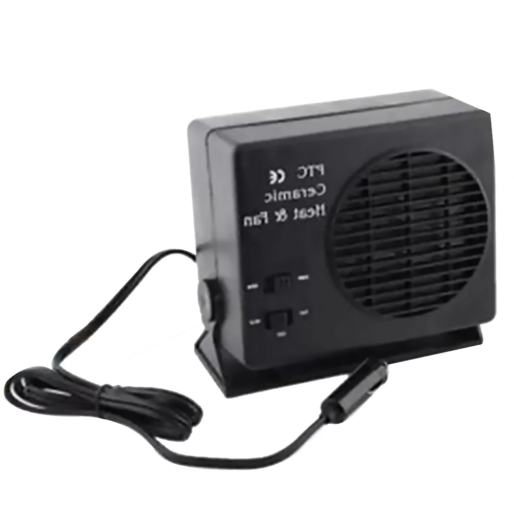 

12V Portable Electric Vehicle Portable Heater Fan Windscreen Demister Defroster with Cigarette Lighter Plug