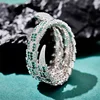 Designer Fashion Copper Jewelry 3A Cubic Zirconia Party Bangle 4