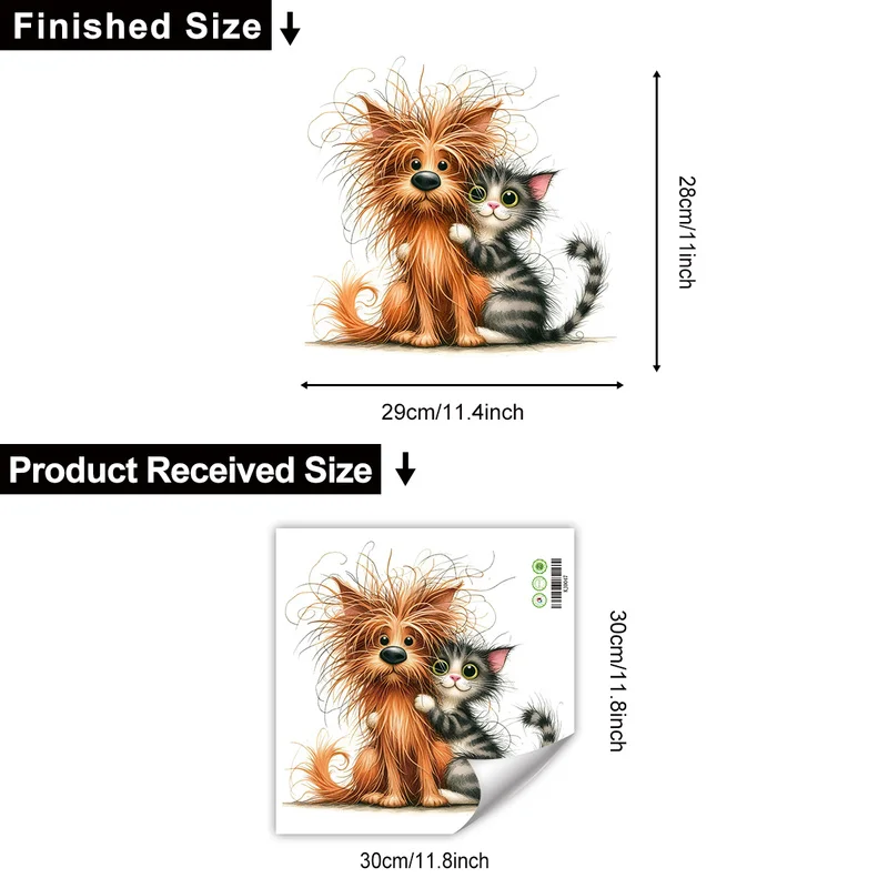 Funny Cat Dog Toilet Stickers Decorative Wall Stickers Home WC Decoration Sticker For Bathroom Self-Adhesive Decals