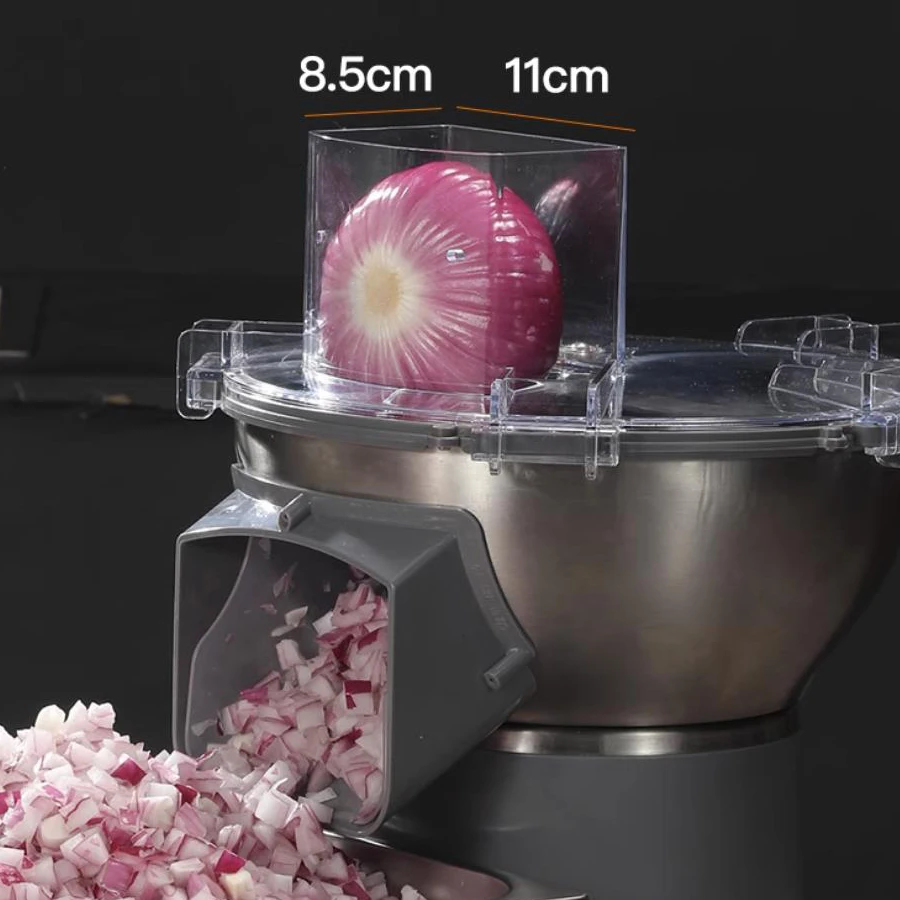 110V/220V Multifunctional Vegetable Carrot Potato Dicing Machine Cutter Slicer Commercial Dicing Machine Small Electric Slicer vegetable cutter