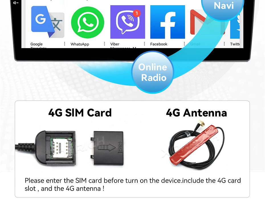 XONRICH Android 14 Autoradio für Opel Corsa 2015-2019 Adam 2013-2016 Kabelloses Carplay GPS-Navigation DSP AI-Sprachsteuerung Auto-Multimedia – Detail 14