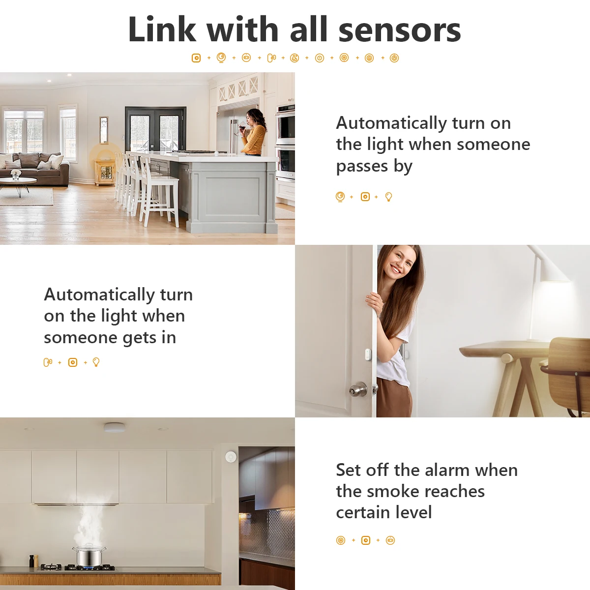 IMOU Smart Gateway Hub with Wi-Fi, Wired & Wireless Control, and Built-in Siren