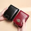 Elegant Mini Cosmetic Case with Mirror Portable Makeup Pouch with Snap Closure Versatile and Stylish for Daily Use and Travel 6