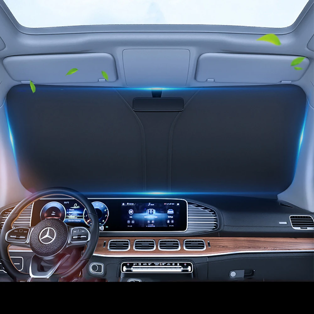 Car Sunshade Windshield Sunshade Windshield Sun Shade Windshield Sunshade For Car Front Window Windscreen Cover Auto Sun Visor Car Interior Solar UV Protection Sun Shade Accessories