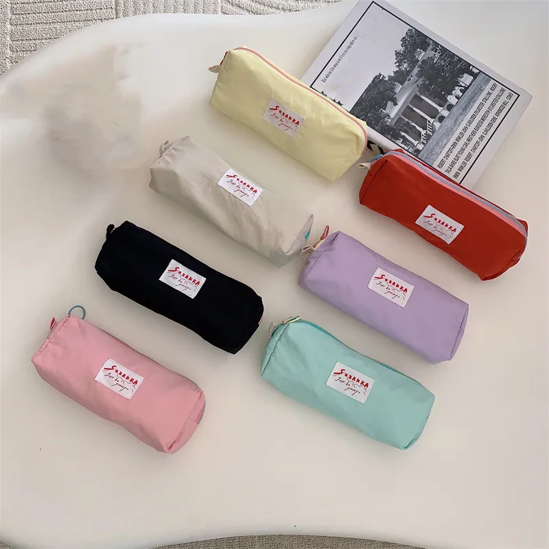 1 Piece Lovely Floral Pencil Pouch Retro European Style Flower Pencil Case  High Capacity Canvas Stationery Storage Bag Student - AliExpress