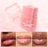 USHAS Moisturizing Lip Mask Hydrating Transparent Liquid Lip Balm Rotating Exfoliating Lip Mask for Winter and Autumn Lip Care 5