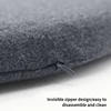 Chair Cushion Seat Cushion Memory Foam Suitable For All Seasons Round Shape Washable Comfortable To Sit On 35Cmx3.5Cm 5