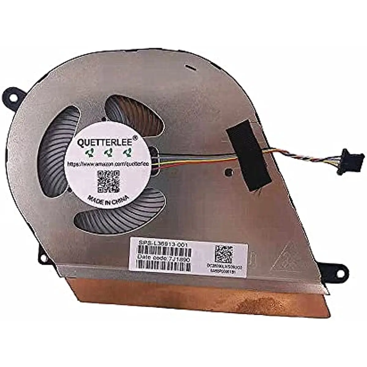 Ventola Di Raffreddamento Della Cpu Di Ricambio Per Hp Chromebook 14 G1 14 "14-Da Muslimatexlimb Tpn-C138 Series