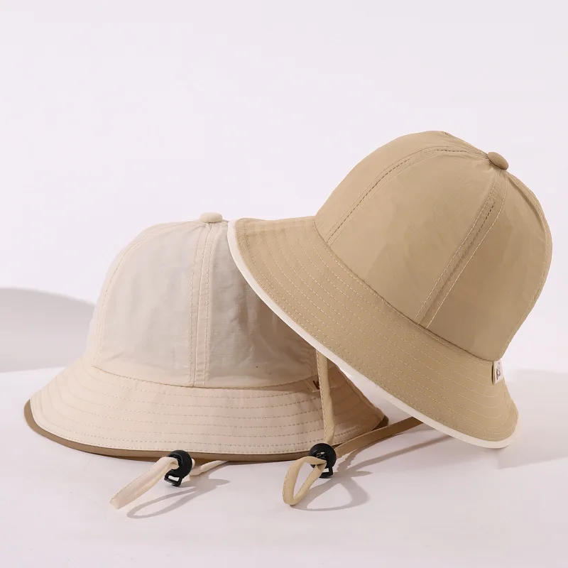 

Летняя Детская Солнцезащитная шапка, детская Солнцезащитная шапка для девочек и мальчиков, детские пляжные шапки с защитой от УФ излучения, Панама, шапка