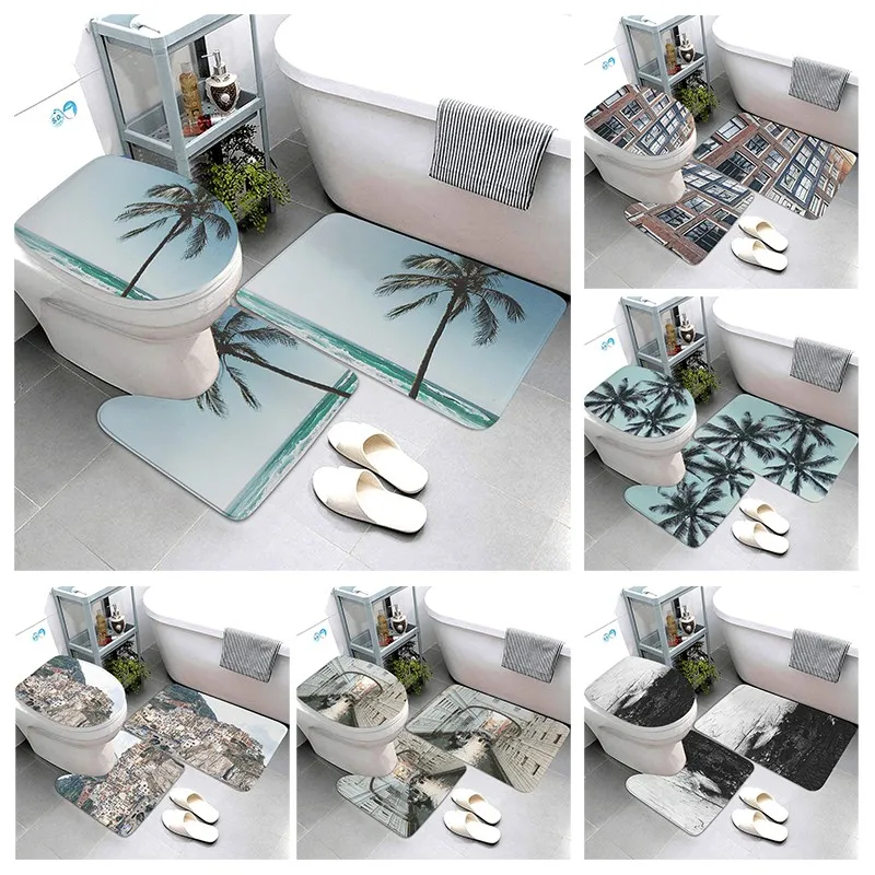Anti-slip Bath Mat Small Rug Shower Mat Decorative Entrance Door Kitchen Bedroom Balcony Room Morocco Foot