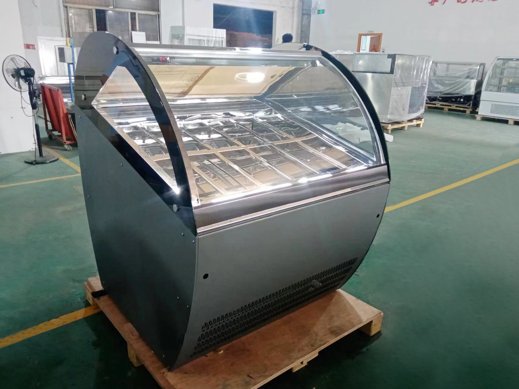 Commercial Cake Display Freezer Counter Small Single-Temperature Air Cooling System Refrigerator Showcase - Image 5