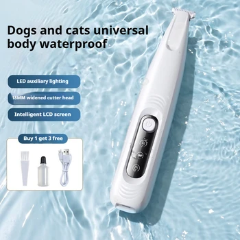LED Dog Paw Hair Trimmer 5