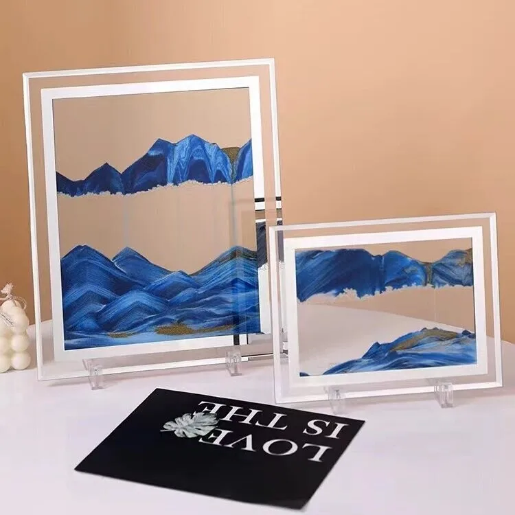 창의적인 모래 그림 장식품 DIY 재료 키트, 팀 빌딩, 살롱 워밍업 활동, 수제 장 홈 액세서리