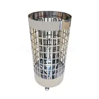 6KW Stainless Steel Ultra-thin Outside Controller Sauna Heater Electric Dry Steam Sauna Stove For Sauna Room 2
