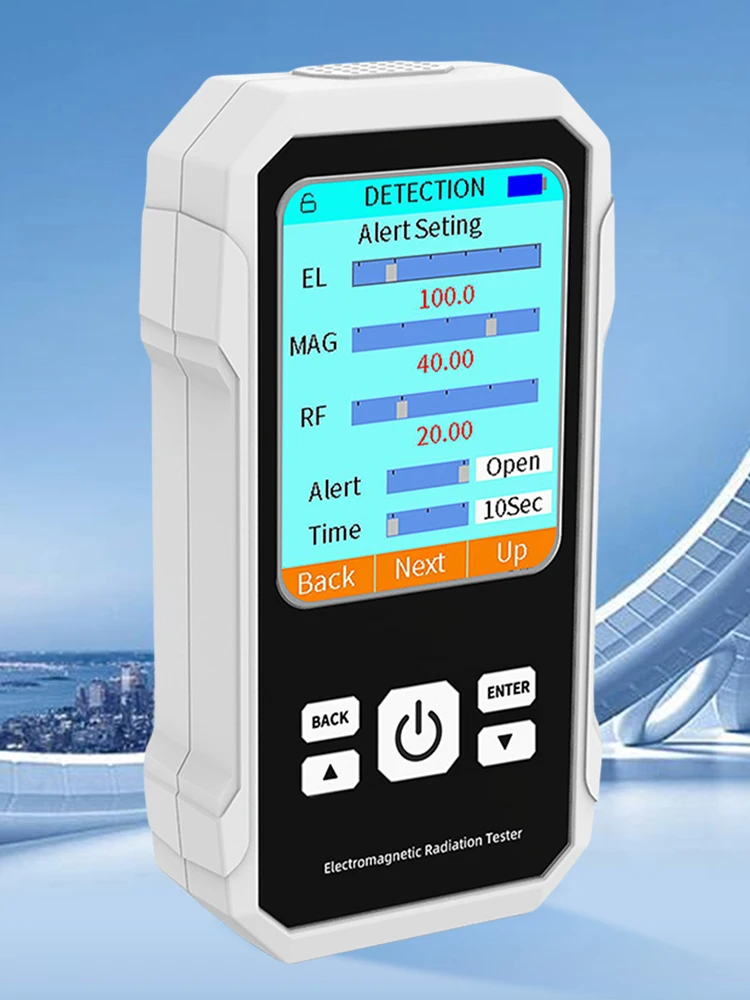 VTER2 전자기장 측정기 디지털 EMF 미터 전자기장 측정기 가정 및 사무실 EMF 검사용 사운드 알람