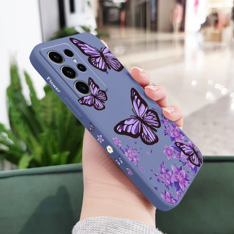 Dreamy Butterfly Silicone Phone Case Cover