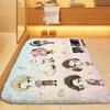 Anime SPY X FAMILY Floor Mat Doormats Home Carpet Foot Mat Bathroom Absorbent Mats Anti-Slip Mats Home Decor Supplies 2