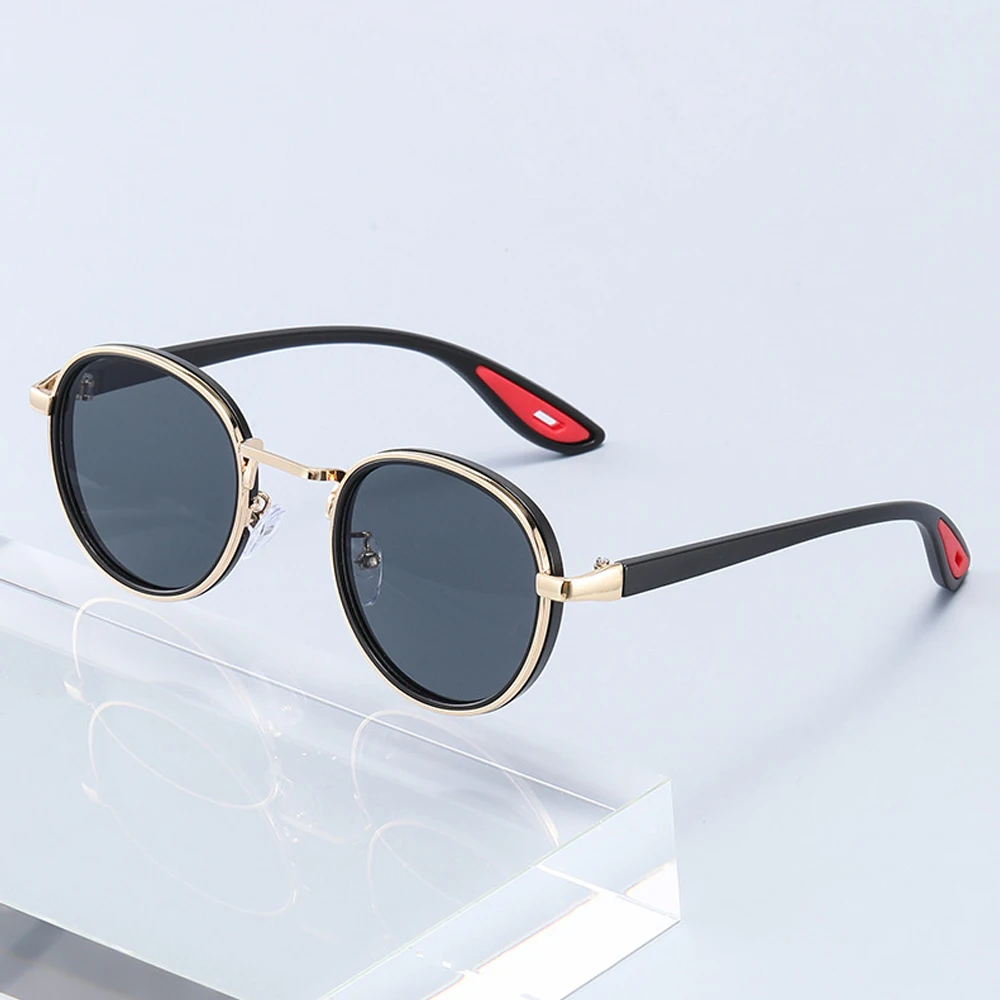 Vintage Retro Round Sunglasses | Unisex Metal Frame Fashion Shades with UV400 Protection
