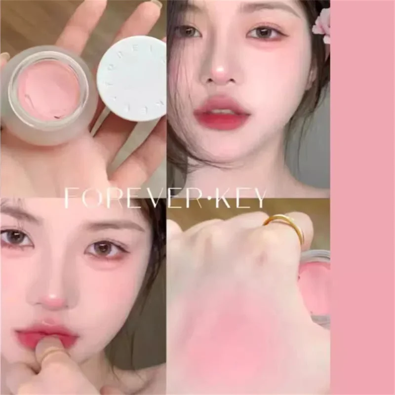 Face Blusher Blush Powder Matte Natural Cheek Tint Brighten Face Waterproof Contouring Cosmetics