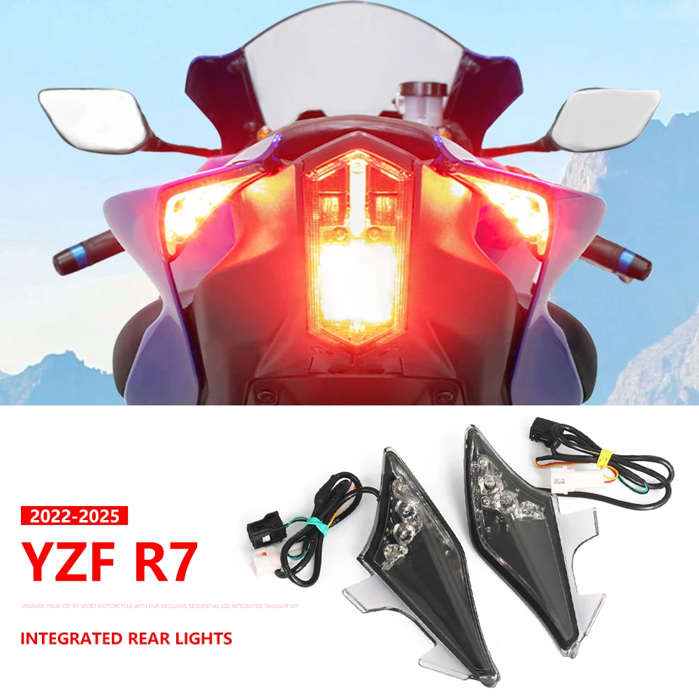 For Yamaha YZF R7 YZFR7 YZF-R7 Motorcycle Rear Tail Light Taillight ...