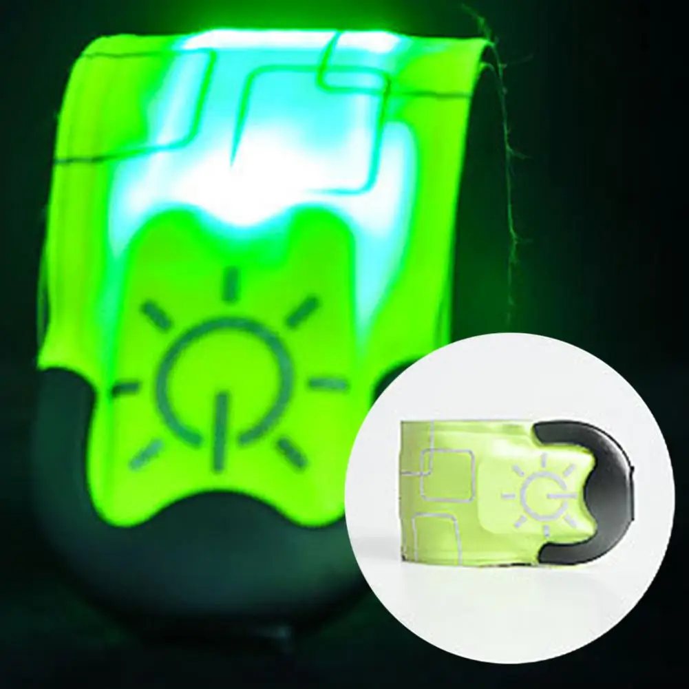 Reflective Arm Bands Reflective Safety Light LED Bracelet Night Safety High Brightness Flashing Outdoor Sports Running