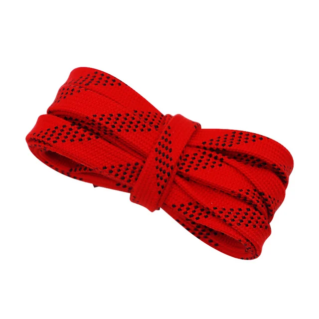 Skate Laces 84-120in Dual Layer Braid Extra Reinforced Tips Waxed Tip Design Suit For Ice Hockey Skate Hockey Shoe Lace 5