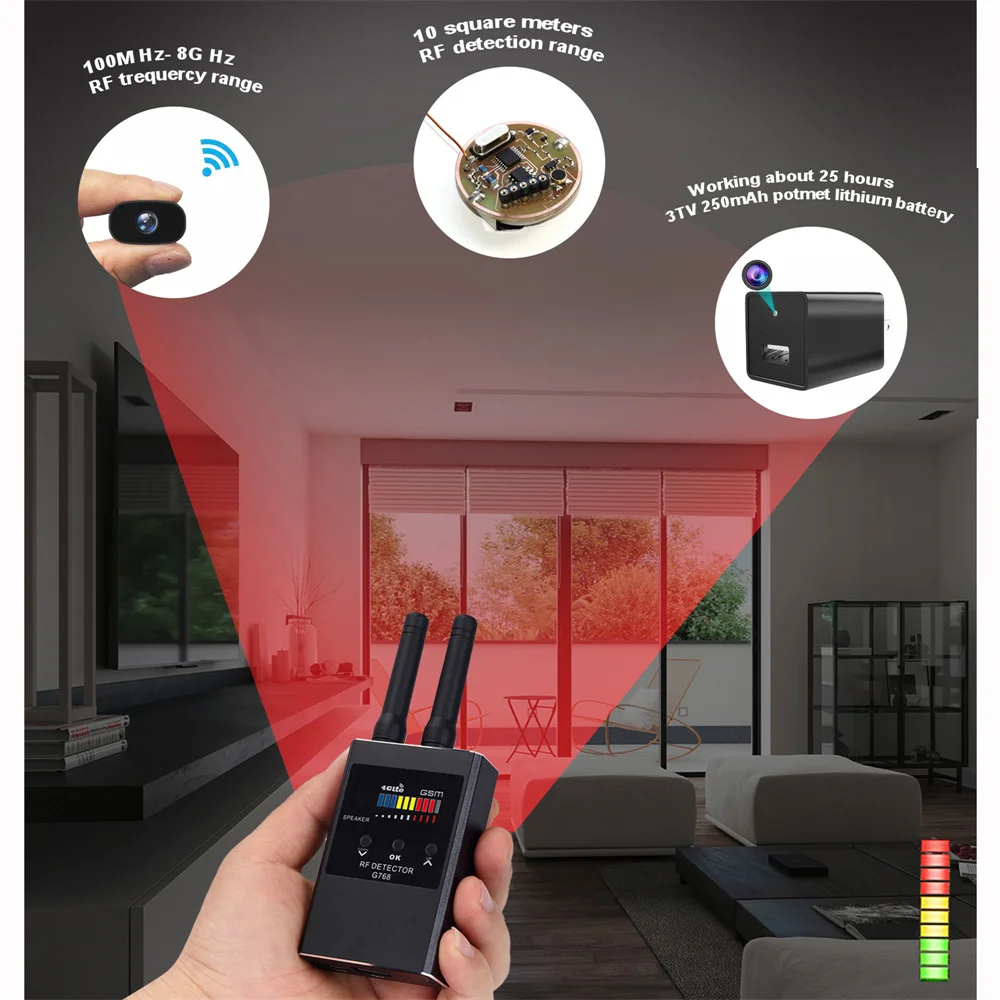 professional-wireless-rf-signal-detector-bug-gsm-listening-device-finder-gps-tracker-hidden-camera-finder-automatic-scanner-g768