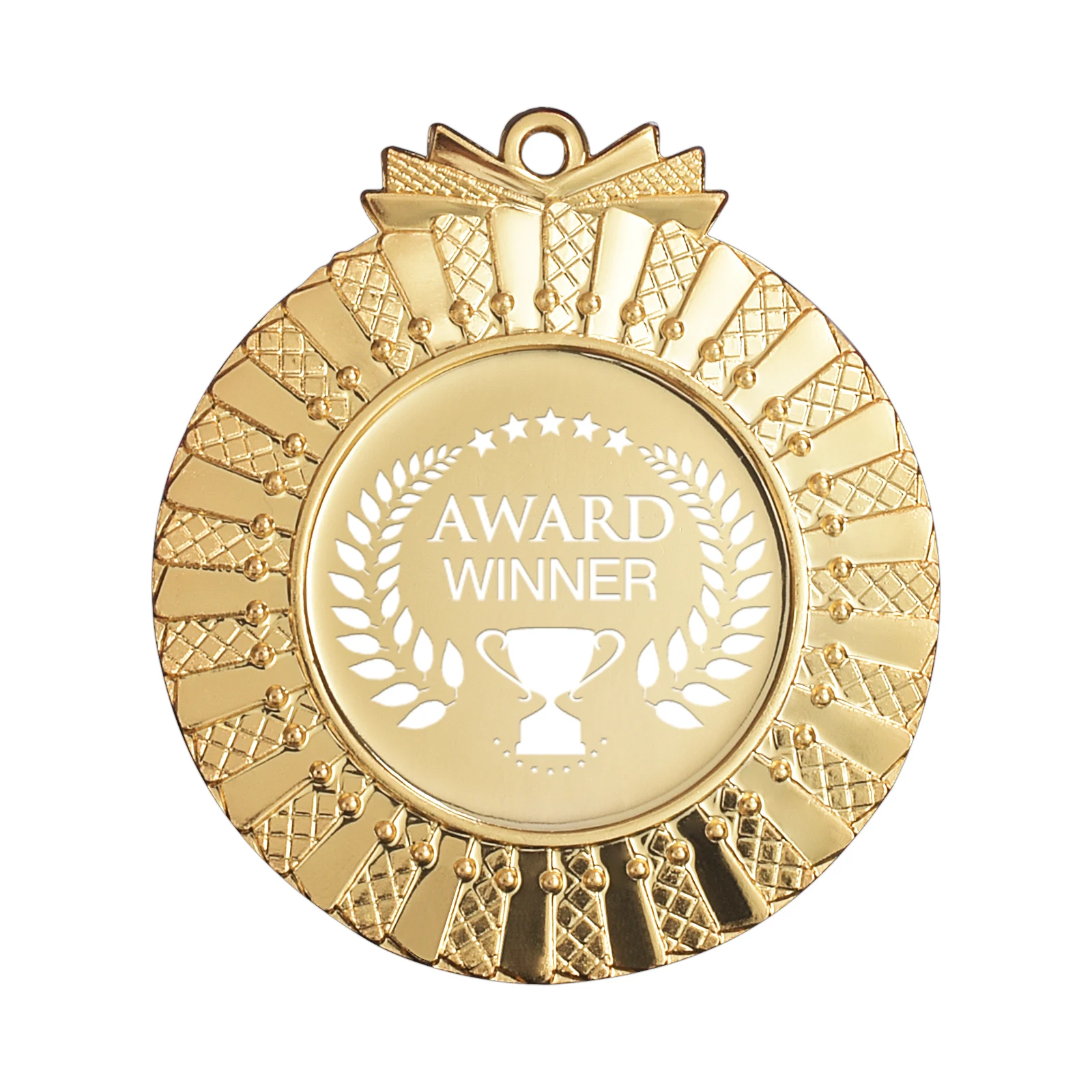 65MM Gold Silver Bronze Metal Award Medals Game Medals Sports Competition Winner Souvenir for Sport Company Anniversaries