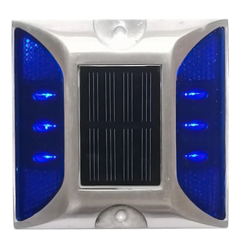 La Sporgenza Indotta Dal Tunnel Dei Segnali Stradali Park Community Beautification Lights Square Solar Cast Aluminium Road Stud Lights