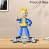 621PCS Ideas Fallout Vault Boy MOC Shelter Boy Building Block Popular Movie Series Action Model For Kids Christmas Birthday Gift 6