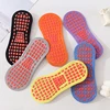 3 Pairs Women's Glue Dot Floor Socks Indoor Non Slip High Quality Safe Breathable Popular Pregnant Elastic Maternity Socks 4