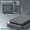 5000mAh Ultra Thin Magsafe Magnetic Power Bank USB TYPE C PD 20W Fast Charger Battery For iPhone 16 15 14 13 12 Pro Plus Pro Max 5