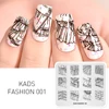KADS Nail Art Stamp Stamping Template Image Plate Flower Animal Leaf Pattern Nails Stencil Tool DIY Manicure Template 1