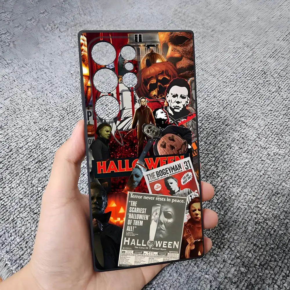 Enhanced Halloween Horror Shockproof Phone Case - Soft Protective Cover with Michael Myers Design