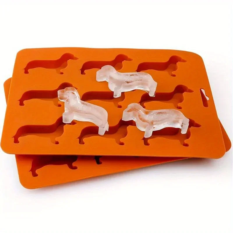 Vassoio Per Cubetti Di Ghiaccio In Silicone Con Coperchio, Stampo Per Ghiaccio A Rilascio Facile~p129348527