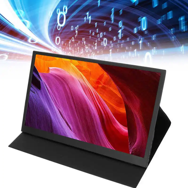 HD ޴  15.6 ġ 1080P, ũ USB USB C ̴ HD Ƽ̵ ̽ IPS   Ʈ