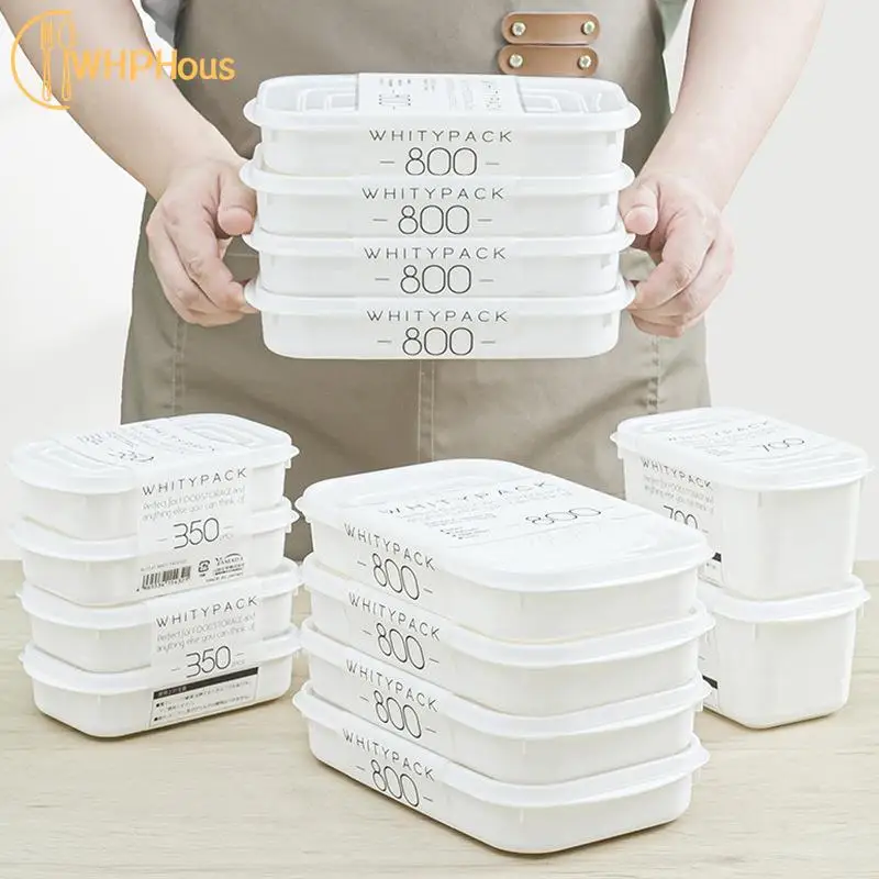 

Japanese Frozen Meat Packaging Box Food Grade Refrigerator Storage Fruit Vegetable Preservation Prepare The Dishes Divided Box