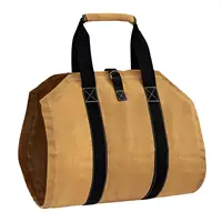 Firewood Carrier Log Tote Woodpile Rack Wood Holder Carrying for Camping 1