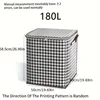 Foldable storage box Quilt Clothes Storage Bag Big Capacity Blanket Sorting Bags Dustproof Closet Under-Bed Storage Organizer 5