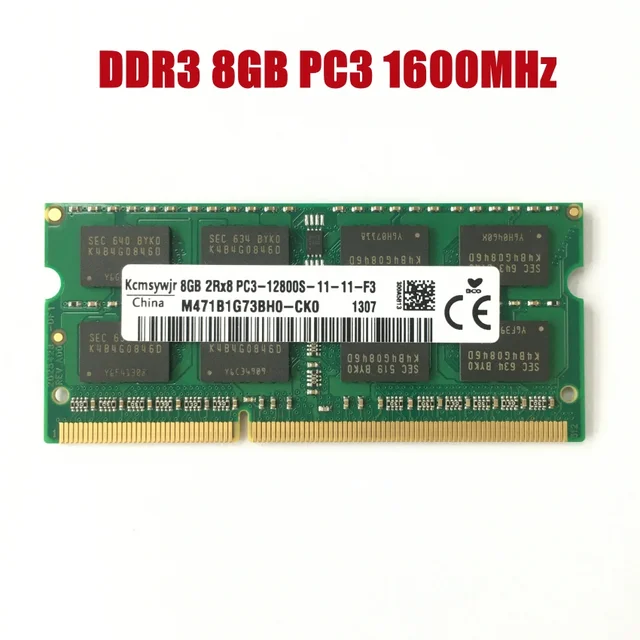 Ram 8gb Dd3 8g 8G Samsung GB 2RX8 DDR3 1600MHz PC3-12800S 204PIN