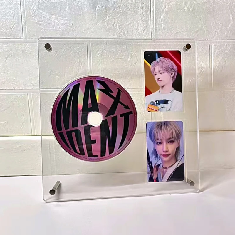 CD Frame Disc Photocard Stand para Kpop Album Peru