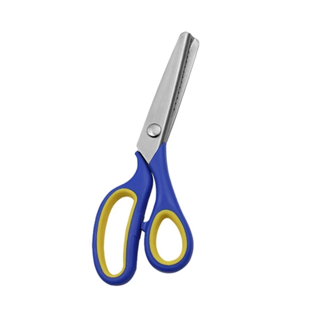 Fabric Scissors Zigzag Scissors With Serrated Cutting Edge Decorative Edge  Scissors Jagged Edge Scissors Sewing Pinking Shears - AliExpress